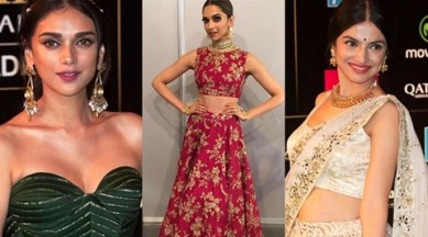 Indian outfits, foreigners in spain wearing Indian lehengas ,foreigners in spain wearing Indian heavily embroided saris, foreigners wearing bindi on forehead in spain,Indian designs in spain, Indian outfits in spain, lifestyle news