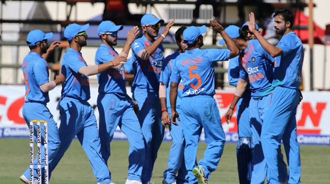 India Vs Zimbabwe India Thumps Zimbabwe By 10 Wickets To Level T20