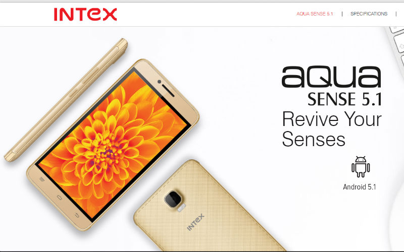 Intex, Intex Aqua Sense 5.1, Aqua Sense 5.1, Intex Aqua Sense 5.1 price, Intex Aqua Sense 5.1 features, Intex Aqua Sense 5.1 specifications, Android, smartphones, technology, technology news