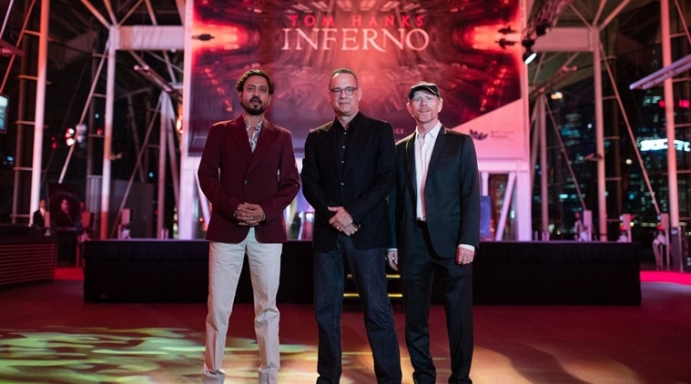 Irrfan Khan, Irrfan Khan hollywood, Tom Hanks, Tom Hanks irrfan khan film, Irrfan Khan hollywood film, Inferno, Irrfan Khan Inferno, Irrfan Khan film, Irrfan Khan news, Irrfan Khan red carpet, entertainment news