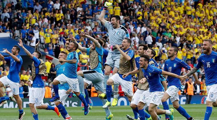 Euro 16 Late Eder Goal Sends Italy Through To Last 16 Sports News The Indian Express