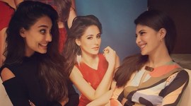 Jacqueline Fernandez, Lisa Haydon, Nargis Fakhri, Housefull 3, Jacqueline Fernandez lisa Haydon, Jacqueline Lisa Cat fight, Jacqueline Fernandez housefull 3, Lisa Haydon Housefull 3, Nargis Fakhri Housefull 3, Entertainment news