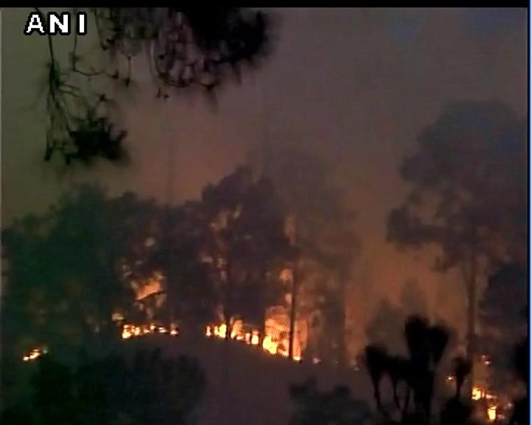 Jammu Kashmir, J&K, J&K fire, jammu and Kashmir fire, jammu kashmir fire department, jammu forest fire, forest fire, jammu fire, jammu-poonch highway, jammu-poonch highway fire, Jammu kashmir news, India news