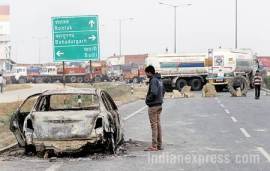 haryana, jat quota stir, jat quota, jat agitation, haryana police, jat quota violence, jat protests, Jat quota agitation gurgaon, gurgaon news, India news