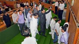 J&K assembly, J&K assembly walkout, congress NC J&K assembly walkout, J&K news, j&K assembly news, latest news, india news