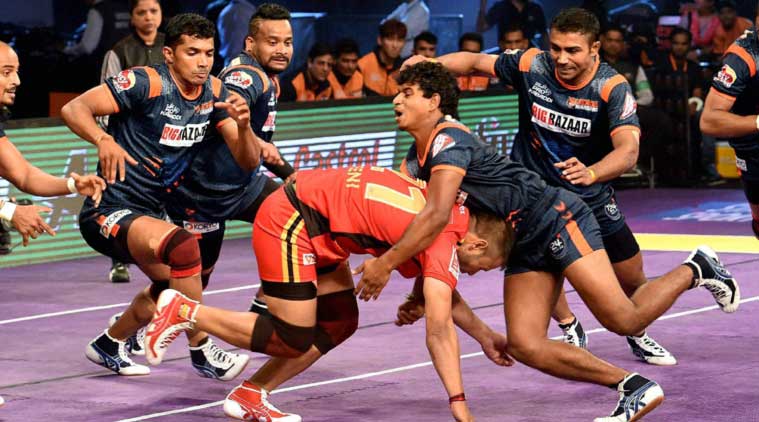 Pro Kabaddi League: Bengaluru Bulls beat Bengal Warriors 24-23 | Sports News,The Indian Express