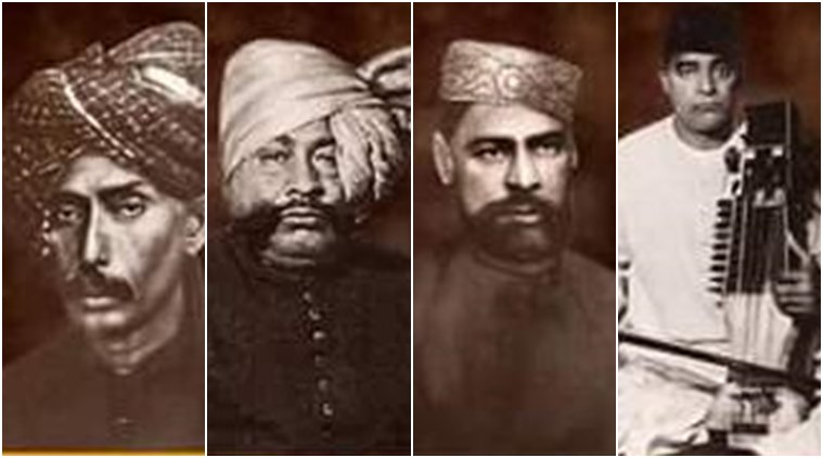 Abdul Karim Khan, Abdul Wahid Khan, Bande Ali and Shakoor Ali Khan.