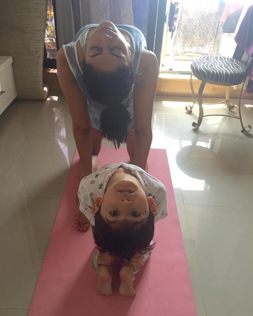 International Yoga Day, International Yoga Day 2016, Bipasha Basu, Karan Singh Grover, Bipasha Karan, Bipasha Karan Yoga, Malaika Arora Khan, Sofia Hayat, Bipasha Basu Yoga, Malaika Arora Khan yoga, Sofia Hayat yoga, Neha Dhupia, Deepika Singh, Diya aur baati Hum, Kavita Kaushik, International Yoga Day pics, International Yoga Day celebs pics