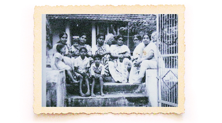 Time travel: A gathering of relatives at the Kurupath house.