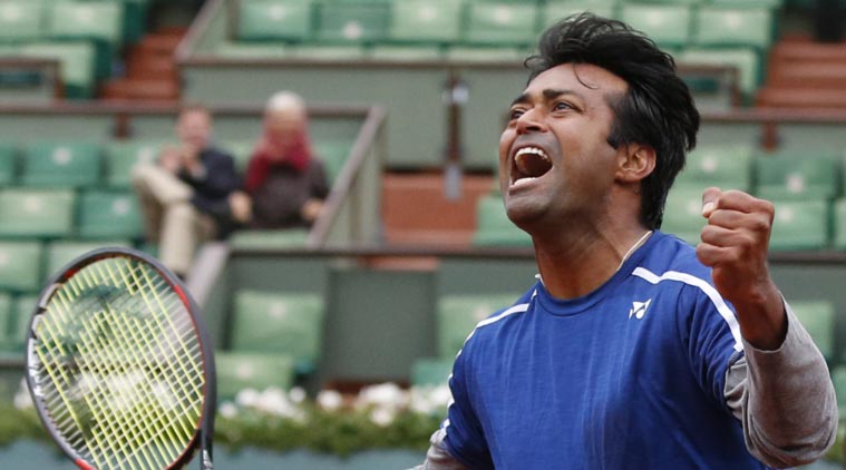 Leander Paes, Leander Paes French Open, French Open Leander Paes, French Open Paris, Paris French Open, French Open 2016, Leander Paes Rio Olympics, Rio Olympics 2016, 2016 Rio Olympics, Sports News, Sports