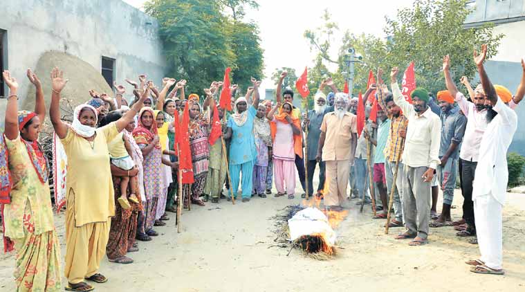punjab agriculture, farmland on rent, punjab lease charges, rising crop price, dalits, dalit in punjab, subsidised land, subsidised rates for land, crop price, rabi crop, rabi crop production, untimely rains, indian monsoon, damaged crops, hailstorms, monsoon, rural development and panchayats department, rdpd punjab, indian express