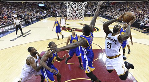 Cleveland Cavaliers rout Golden State Warriors, cut NBA Finals deficit ...