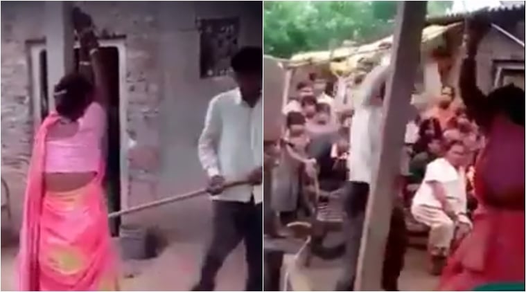 Disturbing Video Of Man Beating His Wife ‘her Lover Goes Viral 