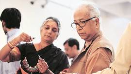 K G Subramanyan, rip K G Subramanyan, K G Subramanyan passes away, sculptor passes away, painter, artist passes away, indian express news, india news