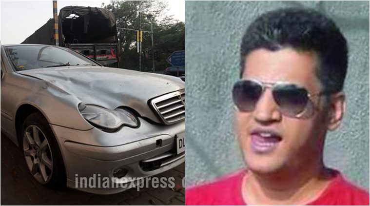 32-year-old Siddharth Sharma was hit by a speeding mecedes car