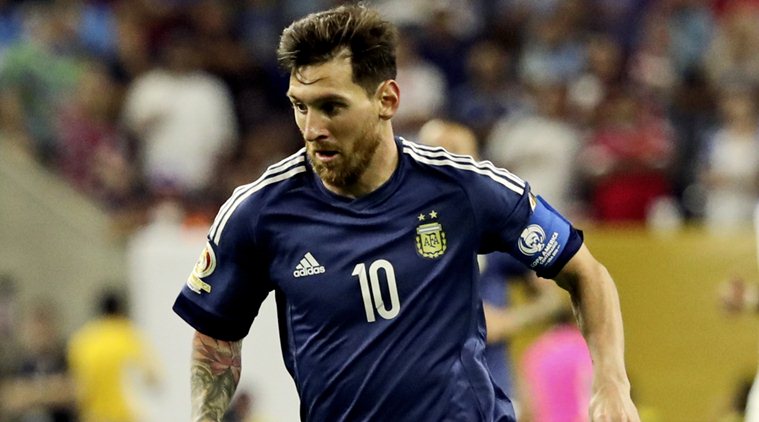 messi in argentina jersey