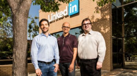 Microsoft, Microsoft linkedin deal, Linkedin, Microsoft buying linkedin, microsoft acquiring linkedin, Microsoft CEO, Satya Nadella, Jeff Weiner, social network, technology, technology news