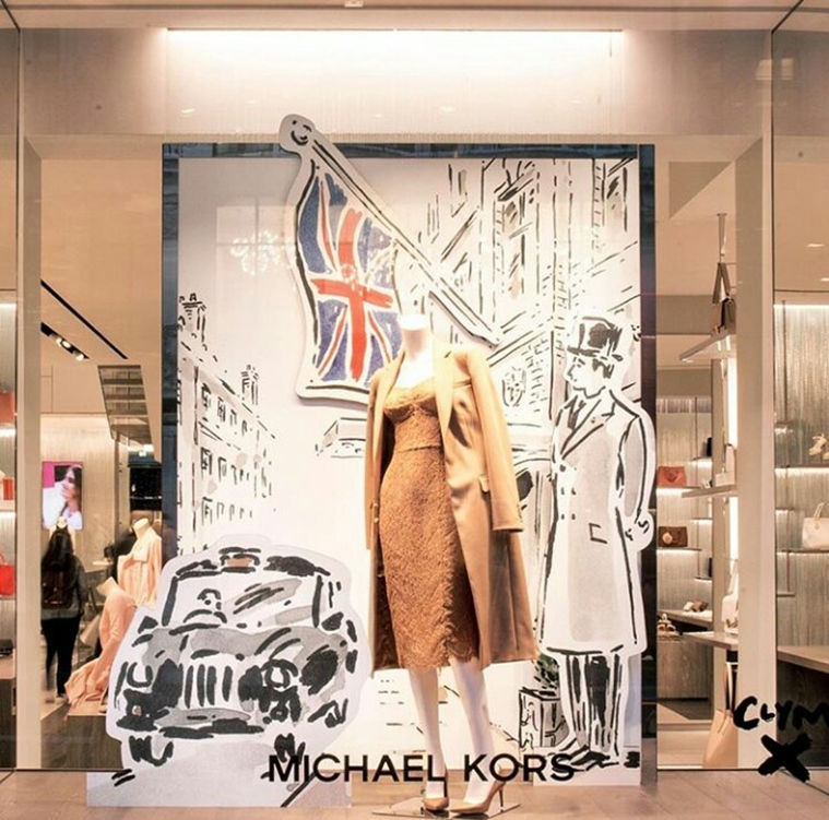 The largest Michael Kors store in 