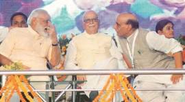 PM Narendra Modi in Allahabad uttar pradesh, uttar pradesh polls, uttar pradesh elections, uttar pradesh news, bjp, sp, bso, mayawati, mulayam singh yadav, akhilesh yadav, modi, narendra modi, congress, shiela dikshit, congress news, india news, indian express