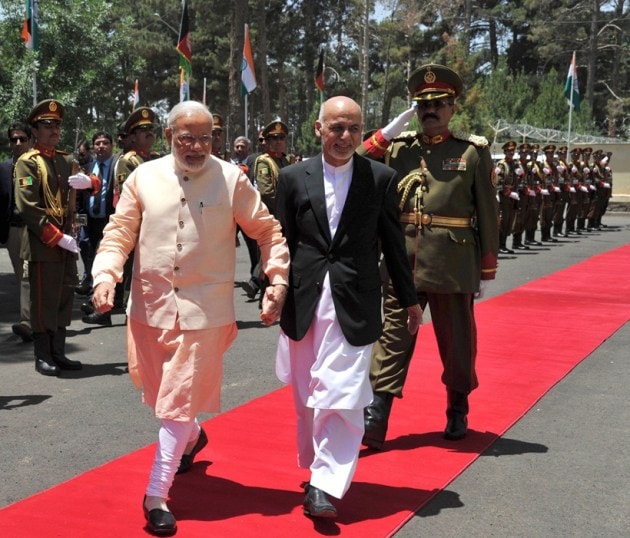 narendra modi, afghanistan, salma dam, narendra modi afghanistan, modi afghnaistan, modi salma dam, modi afghanistan visist, ashraf ghani, modi afghanistan civilian award, modi afghanistan photos, modi five nation tour, india afghanistan friendship dam, india news, afghanistan news, world news, modi news, salma dam photos, modi photos, latest news