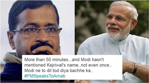 PM Modi didn’t mention Arvind Kejriwal even once during his interview ...