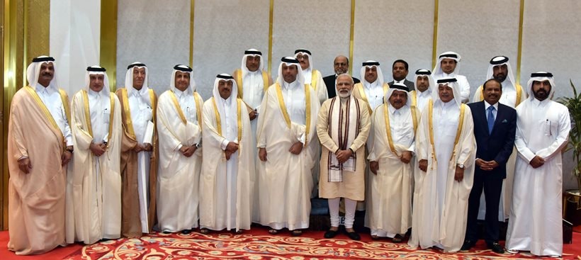 narendra modi, Qatar, modi qatar, modi in qatar, modi five nation tour, modi qatar business delegation, modi qatar business, modi qatar investment, modi qatar indian workers, modi qatar indian community, modi qatar indians, qatar india business deal, india qatar ties, qatar news, india news, modi news, latest news