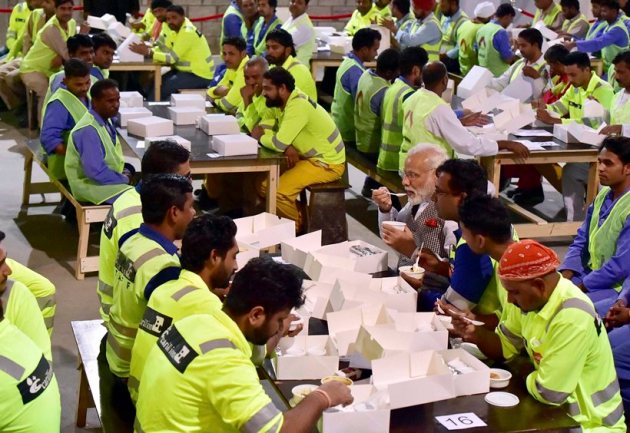 narendra modi, Qatar, modi qatar, modi in qatar, modi five nation tour, modi qatar business delegation, modi qatar business, modi qatar investment, modi qatar indian workers, modi qatar indian community, modi qatar indians, qatar india business deal, india qatar ties, qatar news, india news, modi news, latest news