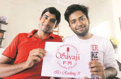Maharaja Sayajirao University, MSU, Sayaji FM, MSU radio, MSU online radio, MSU Baroda, MSU Vadodara, Vadodara college radio, Baroda college radio