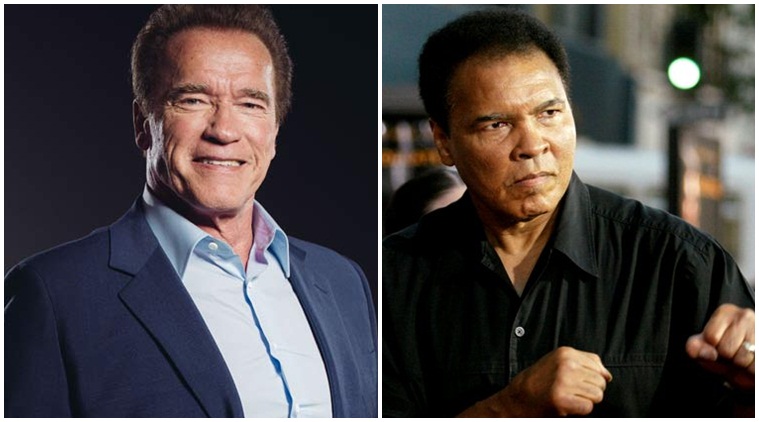 Arnold Schwarzenegger Remembers His Idol Muhammad Ali Entertainment News The Indian Express