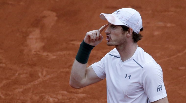 French Open 2016 Andy Murray Overcomes Dropshotitis To Down Richard Gasquet Sports News The Indian Express