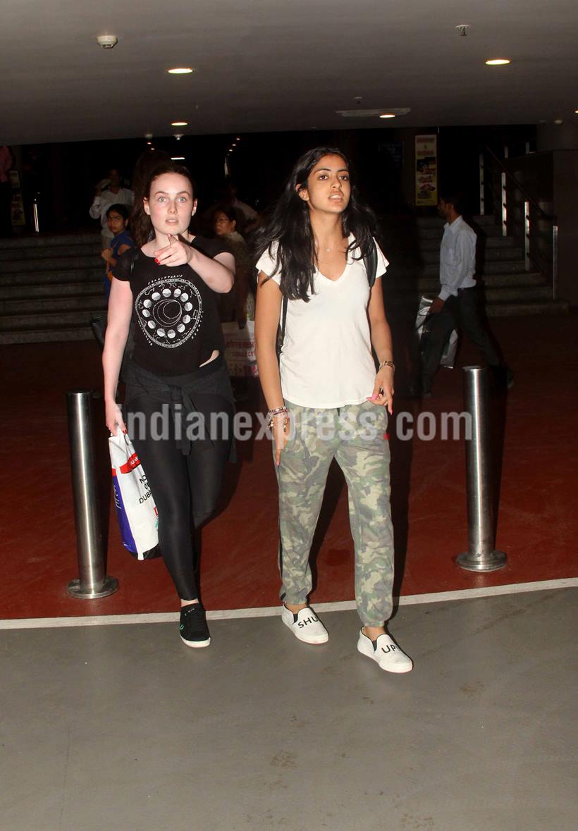 Navya Naveli, Amitabh Bachchan's granddaughter navya, Amitabh Bachchan's granddaughter pics, Navya Naveli Nanda, Navya Naveli Nanda pics, Navya Naveli recent pics, Navya Naveli news, Navya Naveli homecoming pics, entertainment photos