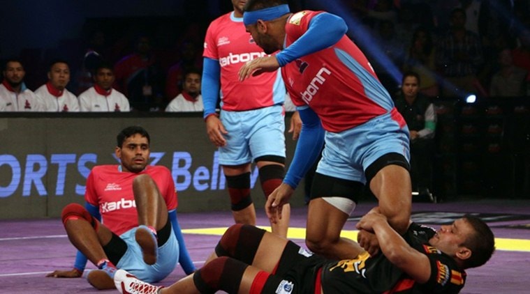 Pro Kabaddi 4, Pro Kabaddi 4 news, Pro Kabaddi 4 updates, PKL 4, Jaipur Pink Panthers Bengaluru Bulls, sports news, sports