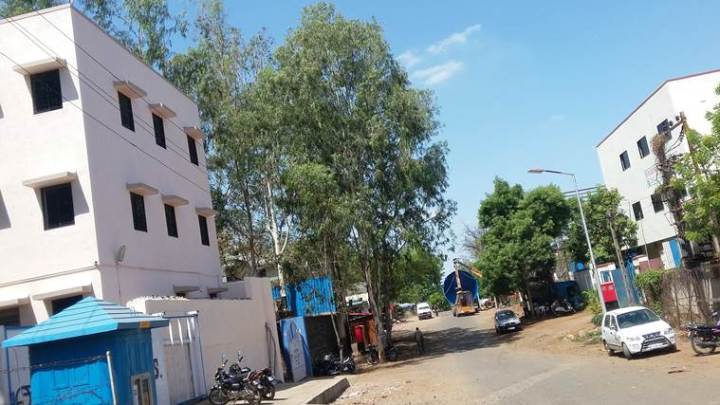 The 3 acre plot of land in Bhosari area of Pimpri -Chinchwad where industrial units came up 30 years ago (Photo by Manoj More)