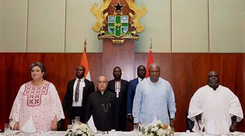 Diaspora dynamic representatives of India’s soft power in Ghana, says Pranab Mukherjee