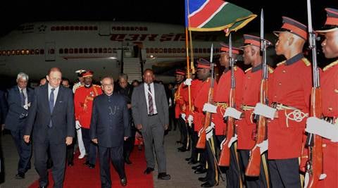 President Mukherjee returns to India today after three-nation Africa tour