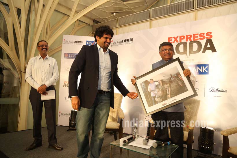 Ravi Shankar Prasad, Ravi Shankar Prasad BJP, Ravi Shankar Prasad Express Adda, BJP, express adda, indian express, India news