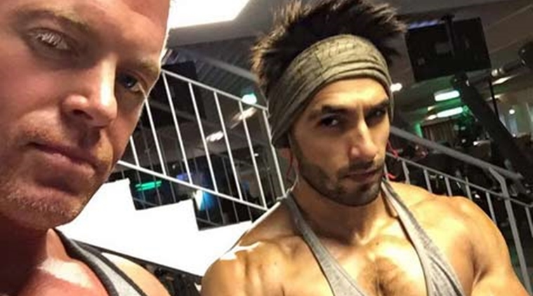 Ranveer Singh Beefs Up For Befikre Trainer Lloyd Stevens