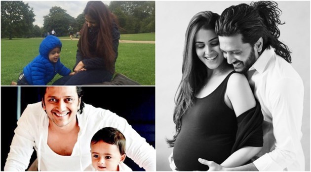 genelia dsouza, riteish deshmukh, riteish genelia, genelia dsouza baby pics, riteish deshmukh baby pics, genelia riteish baby pics, genelia photos, genelia riteish photos, genelia deshmukh, riteish latest news, genelia latest news, genelia pics with baby, riteish pics with baby, entertainment, bollywood