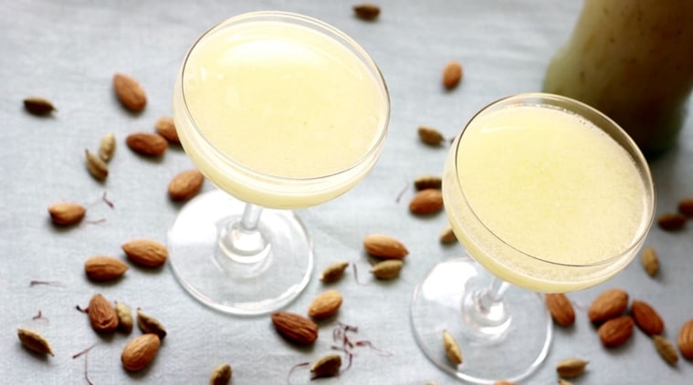The almond cooler or badam sharbat is also considered to be a great remedy for nose bleeds in summer. (Source: Kitchen Fables)