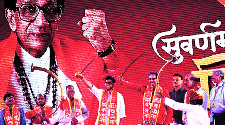 Shiv Sena, Bal Thackeray, 50 years of shiv sena, shiv sena completes 50 years, Shiv Sena history, Shiv Sena in Maharashtra, Bombay, Bombay shiv sena, Shivaji, Shiv sena reginalism, shiv sena nationalism, shiv sena hindutva, shiv sena hindu nationalism