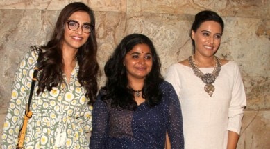 sonam kapoor, Nil Battey Sannata, Nil Battey Sannata films, Nil Battey Sannata screening, swara bhaskar, sonam kapoor movies, sonam kapoor upcoming movies, news, sonam kapoor latest news, entertainment news