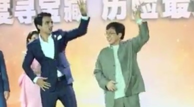 Sonu Sood, Jackie Chan, Kung Fu Yoga, Kung Fu Yoga sonu sood, Kung Fu Yoga jackie chan, sonu jackie Kung Fu Yoga, sonu jackie upcoming movie, Shanghai International Film Festival latest news, Sonu Sood Jackie Chan, Sonu jackie, Jackie Chan latest news, sonu sood latest news, entertainment news