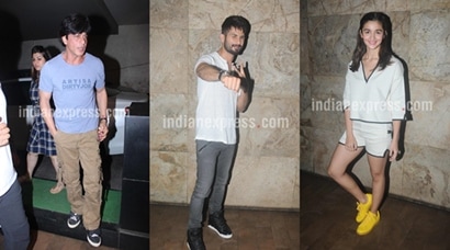 Udta Punjab, Udta Punjab controversy, Udta Punjab leaked, Udta Punjab movie, Udta Punjab special screening, Shah Rukh Khan, Shahid Kapoor, Alia Bhatt, Katrina Kaif, Pankaj Kapur, Shahid Kapoor family, Alia Bhatt family, UDta punjab screening photos
