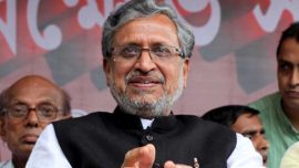Sushil Kumar Modi, Lalu Prasad Yadav, Rabri Devi, RJD, Land scam, BJP, India news, Indian Express