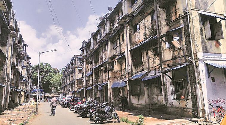 Tadwadi chawl, Tadwadi chawl residents, BMC, BIT chawls. municipal owned chawls, mumbai, mumbai news, indian express news