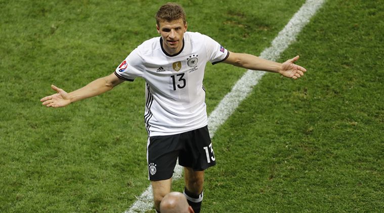 Euro 16 Germany Waiting For Thomas Mueller To Rediscover Goal Scoring Form Sports News The Indian Express