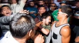 Donald Trump, trump Supporters, Protest in San Jose, Trump Rally in San Jose, Trump Supporters beaten-up in San Jose, San Jose Police Department, Violent Protest in San Jose, Protesters turn Angry in San Jose, San Jose Mayor Criticizes Trump, World News, Dump Trump, San Jose Mob rally