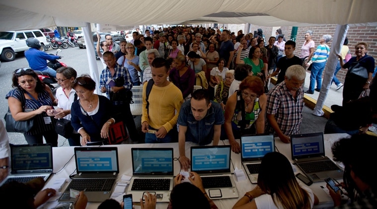 Venezuela, Venezuela economic crisis, Venezuela crisis, Venezuela shops, world news, latest news, indian express