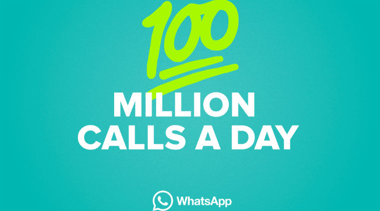 Whatsapp, whatsapp voice calling, whatsapp voice calling data, 100 million Whatsapp calls, Whatsapp video calling, whatsapp new features, whatsapp news, whatsapp end to end encryption, whatsapp gif support, technology, technology news