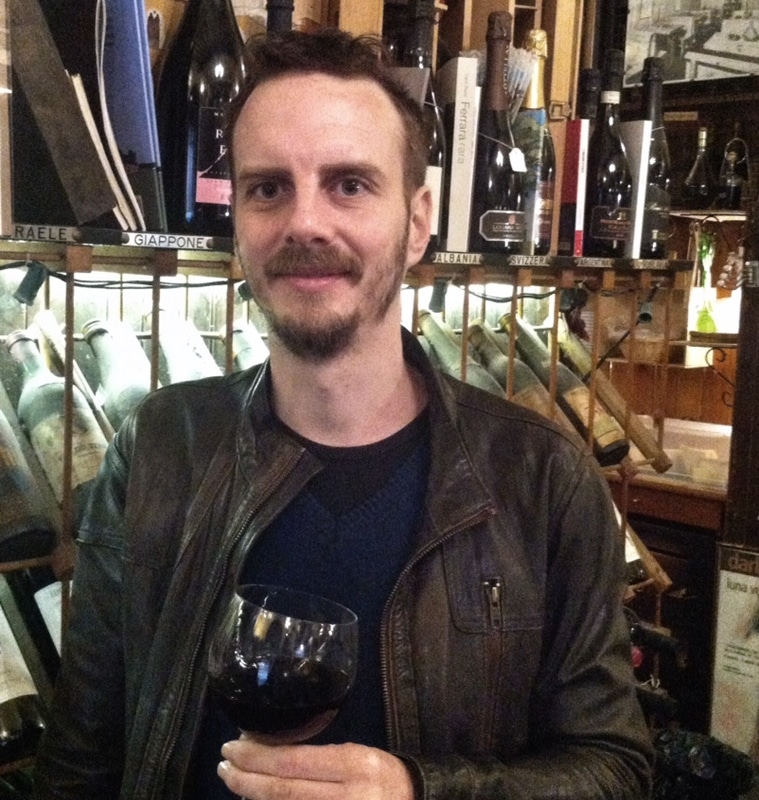 Wine historian Luca Bernardini.